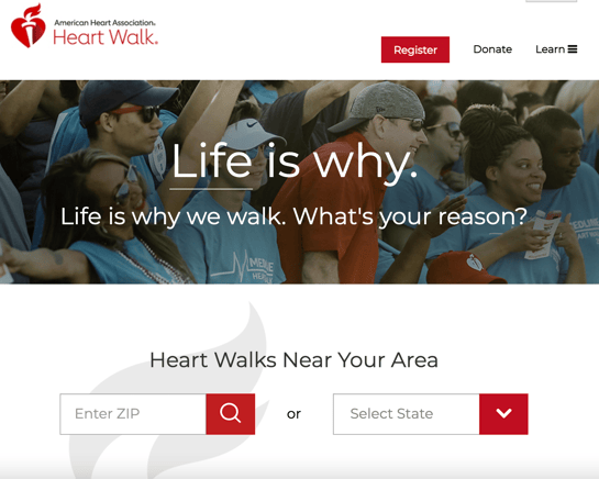 American Heart Association’s Heart Walk
