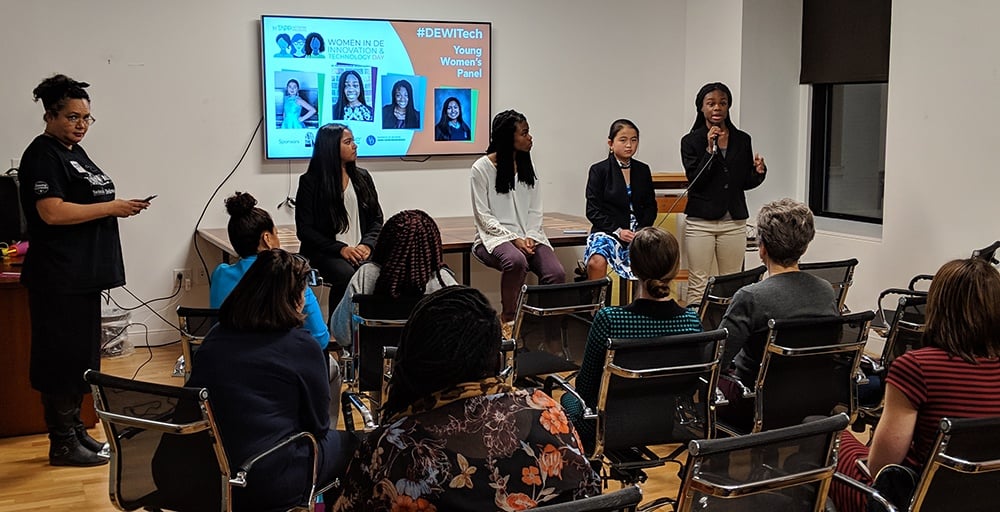 Young Women's Panel at the Women in DE Innovation & Technology Day