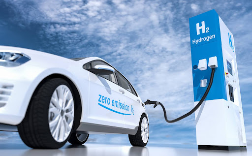 Zero emission car - hydrogen powered
